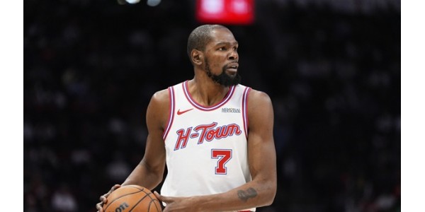 Kevin Durant jättää väliin kolmannen Houston Rockets -ottelunsa tällä kaudella